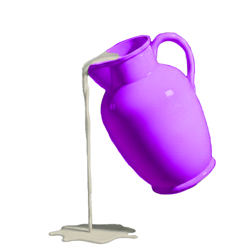 un pichet de lait